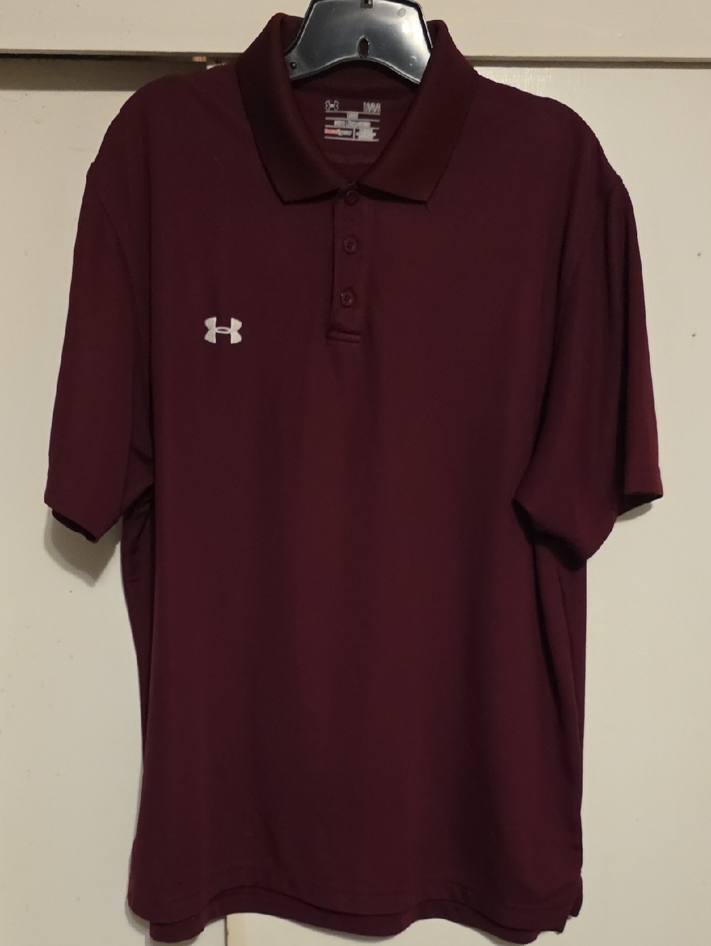 Under Armour Men’s Maroon Polo Shirt - Picture 5 of 6